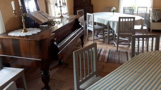 The Bailiff´s House is used as a cafe and as conference and event space.