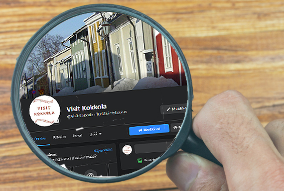 Visit Kokkola löytyy myäs eri somekanavilta mm. Facebook, Instagram, Youtube ja Twitter