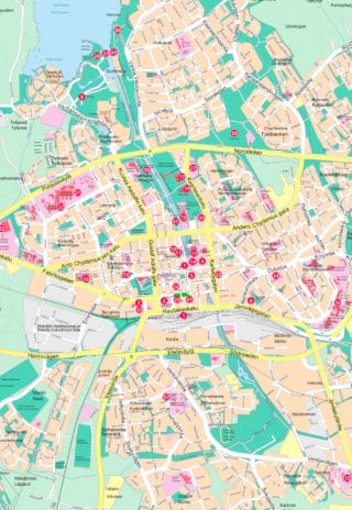 Map of Kokkola