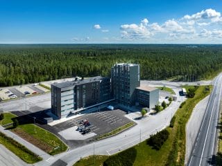 The high-standard Visit Center is located on the eighth floor of the Port Tower, in close proximity to the Kokkola industrial area and the port. There is ample parking space available.