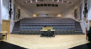 Conference, meeting and sports facilities for hire all year round on a college campus.